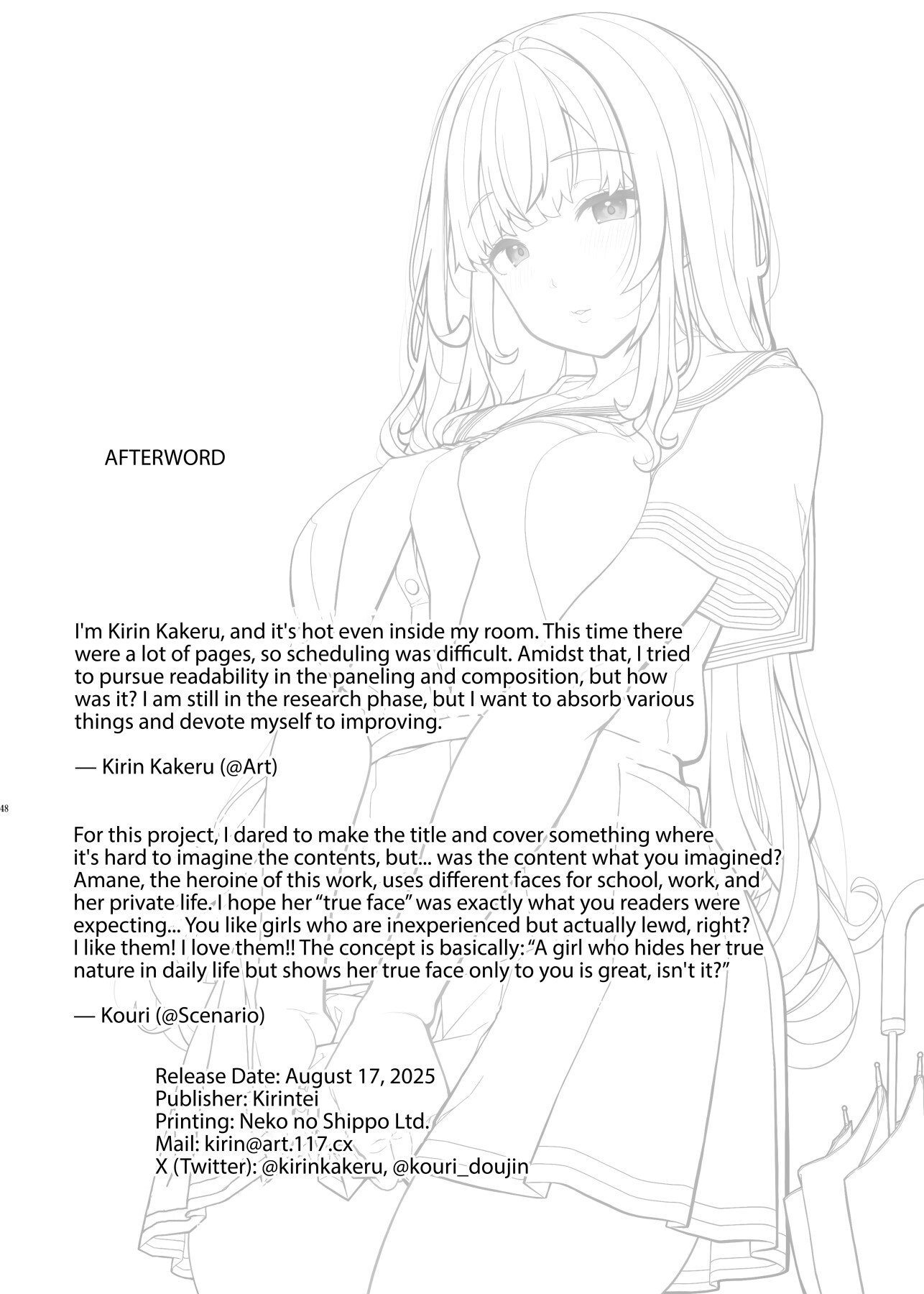 Hentai Manga Comic-Ayatsuki Amane Hides Her True Self to Fall in Love-Read-47